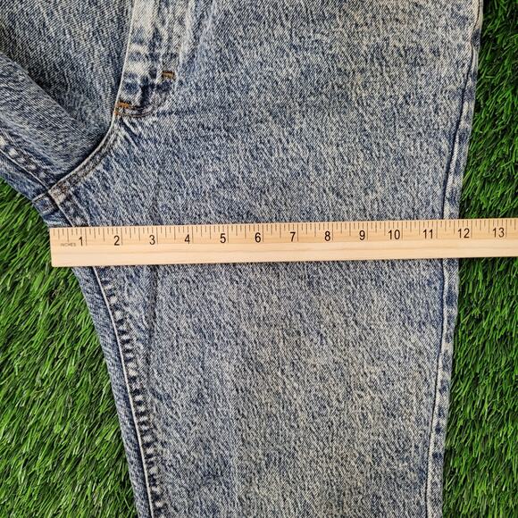 Vintage 80s Lee Riders Acid-Wash Jeans 30x30 Made in USA 209-6848 - Picture 15 of 16